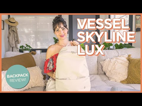 Vessel Skyline Lux 揹包的詳細評論 (Detailed Review of the Vessel Skyline Lux Backpack)