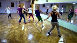 Hi-Low (retro style) aerobics class by Iryna Buiko Belarus, Grodno