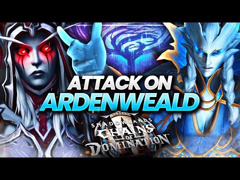 Anduin & Sylvanas' Attack on Ardenweald (All Cutscenes) | Sanctum of Domination Patch 9.1