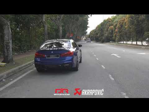 BMW M5 F90 AKRAPOVIC EXHAUST | FLYBY SOUND