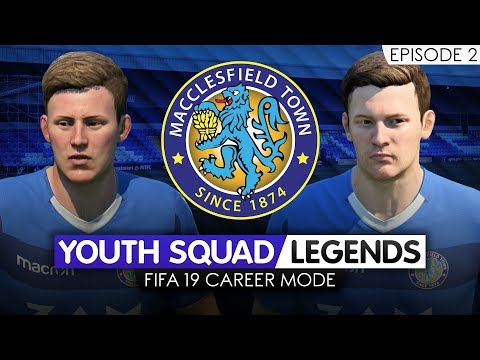 FIFA 19 CAREER MODE (Ep 2) | Macclesfield RTG | Youth Academy [YOUTH SQUAD LEGENDS] - SUPER GOAL!!