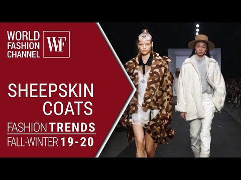 Sheepskin coats | Fashion trends fall winter 19/20