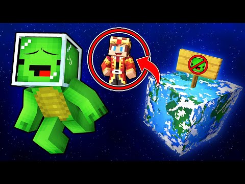 JJ Became King and Kicked Mikey Out Of the Planet in Minecraft (Maizen)