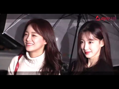 gugudan, the cool and charming gugudans on their way to 'Music Bank'