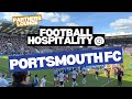 Portsmouth FC Partners Lounge hospitality - REVIEWED 👀