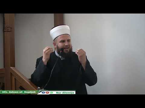 Čistoća je odlika vjernika - hfz. Adnan ef. Dupljak