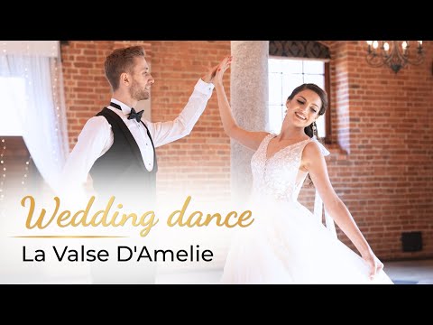 La Valse D'Amelie - Yann Tiersen 💗 Wedding Dance ONLINE | Amélie Waltz Choreography