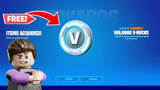 HOW TO GET FREE V BUCKS IN FORTNITE CHAPTER 5!