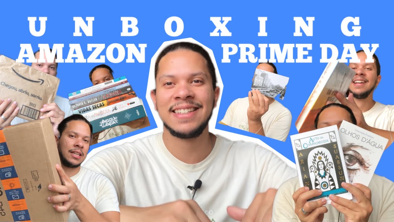 UNBOXING - AMAZON PRIME DAY | Livros