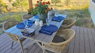 Watch Before You Buy Your Patio Furniture - Purple Leaf Patio Dining Set!