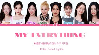 Download lagu GIRLS' GENERATION (소녀시대) - MY EVERYTHING Color Coded Lyrics (Han/Rom/Eng) mp3