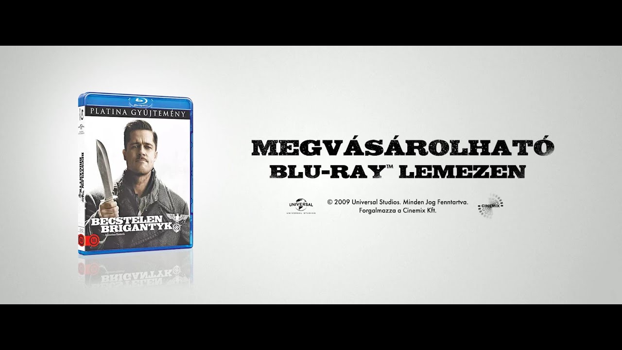 Becstelen Brigantyk - Szinkronizált Blu-Ray™ előzetes