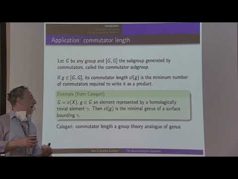 The Quasimorphism Question - Daniel Anthony Cristofaro-Gardiner
