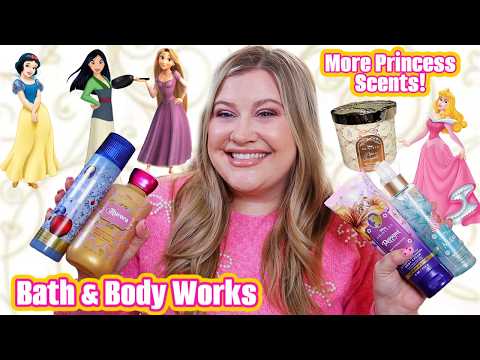 BATH & BODY WORKS NEW DISNEY PRINCESS SCENTS!! ✨🏰🎀🍎