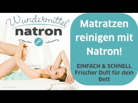 Frühjahrsputz mit Natron - Matratze Gerüche entfernen