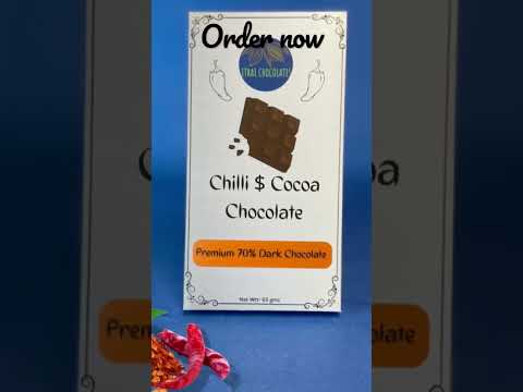 Don’t fight.Have our chilli & cocoa dark chocolate instead. #chillichocolate #darkchocolate #shorts