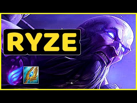 RYZE VS MALZAHAR MID GAMEPLAY