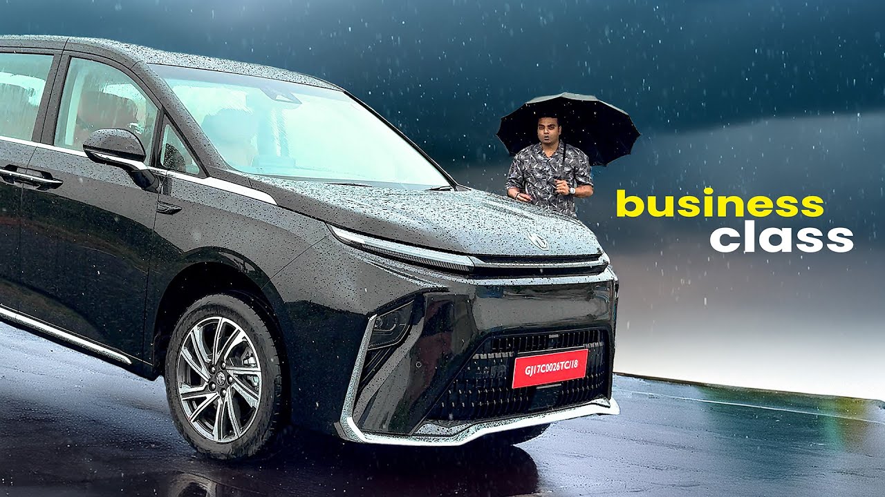 MG M9 - Electric 7-Seater Luxury Family and Business Car Drive Review | King Indian