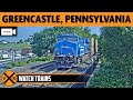 Greencastle Pennsylvania USA LIVE Train Camera Fixed View East