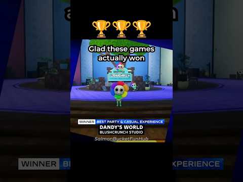 Dandy's World Won in Roblox Innovation Award 2025 #dandysworld #roblox #update