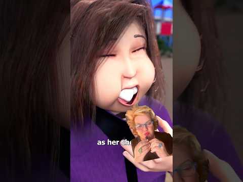 Chubby Bunny Gone Wrong #shorts #funny #marshmallow