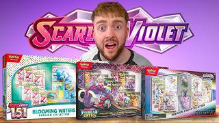 I Opened the MOST EXPENSIVE Collection Boxes From Scarlet & Violet!