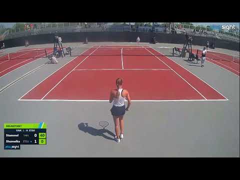 Bridget Stammel v Mariya Shumeika - VAN v ETSU - 5.5.23