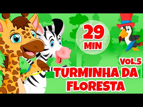 Turminha da Floresta Vol. 5 - Giramille 29 min | Desenho Animado Musical