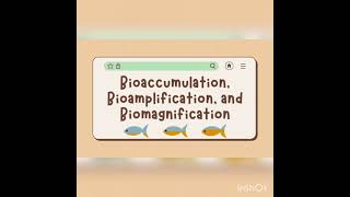 Bio-accumulation and biomagnifications (environmental botany)