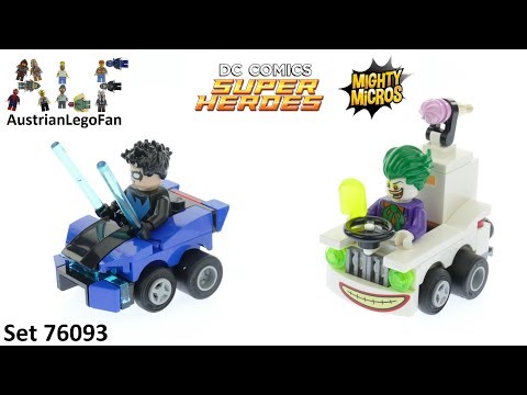 Vidéo LEGO DC Comics 76093 : Mighty Micros : Nightwing contre Le Joker