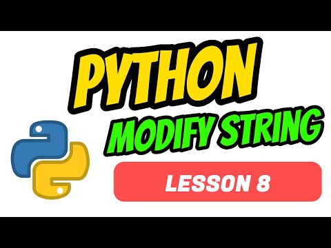 Changing Strings In Python
