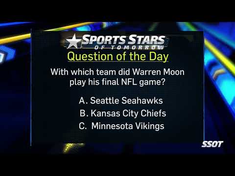 Question of the Day: Warren Moon&#039;s Final Game