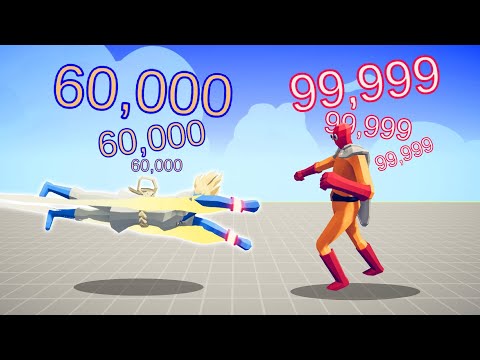 BOSS vs BOSS TOURNAMENT With Damage Indicator | TABS - Totally Accurate Battle Simulator