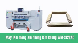 Máy làm mộng khung âm dương CNC Woodmaster WM-312CNC