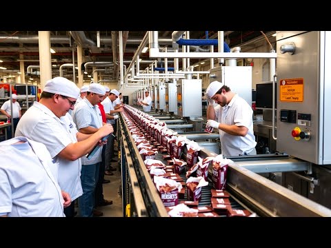 How Inside Hershey’s Chocolate Factory Process | How Your Favorite Chocolate 🍫🍫