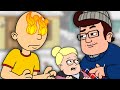 Caillou Saves Delilah From Having A Winter Punishment Day By Bob Ungrounded