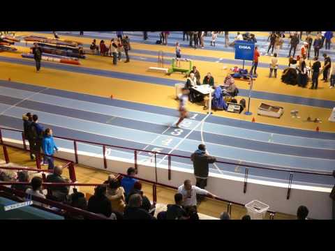 200m – Finale 6 – JUM – Championnat Régionaux Indoor 14/01/2017 – Eaubonne