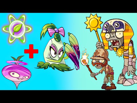 Plants vs Zombies 2 Mod : PoKra Max Level Power-Up! vs Ancient-egypt Gargantuar Gameplay HD 2021