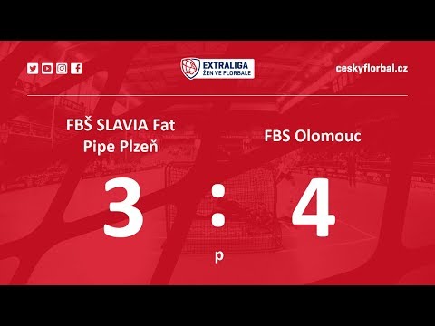 4. zápas play-down: FBŠ SLAVIA FAT PIPE Plzeň - FBS Olomouc 3:4 p.