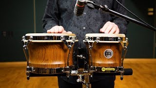 Video thumbnail for Woodcraft Series Wood Bongos - Zebra Finished Ash - WB500ZFA-M by Meinl Percussion - Official Product Videos