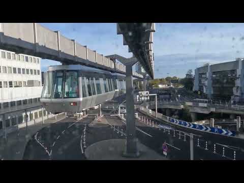 H-Bahn Düsseldorf Flughafen Bahnhof - Skytrain Düsseldorf Airport