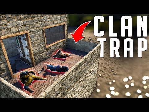 TESLA POWERED House TRAPS the RICHEST CLAN in Rust