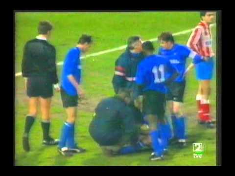 1992 March 18 Club Brugge Belgium 2 Atletico Madrid Spain 1 Cup Winners Cup