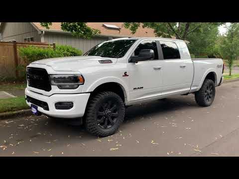 New Additions for my 2020 Ram 2500 Laramie Night Edition! Tonneau Cover, Line-X & Weather-tech Mats!