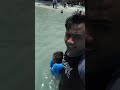 Nyoba Suasana Dinginnya Air Laut