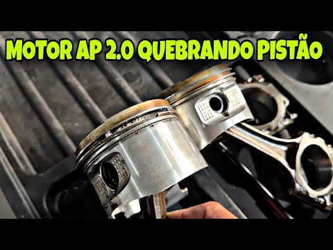 Breaking piston groove in Volkswagen AP turbo 2.0 engine - Racetech @FuelTechOficial