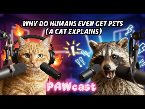 A Cat Explains Why Humans Get Pets and Gets Uncomfortably Honest | Paw and Claw Podcast