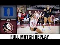 Duke vs. Florida State Full Match Replay | 2023 ACC Volleyball