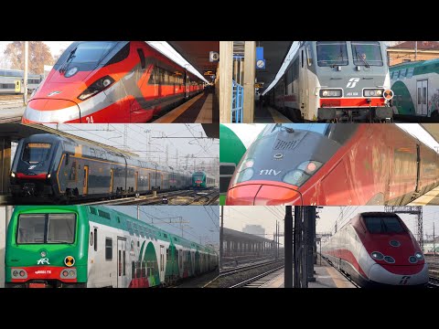 IL TRAFFICO MATTUTINO DI FERRARA | FRECCE, ITALO, REGIONALI E CARGO | ARRIVI, PARTENZE E TRANSITI!