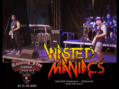 Wasted Maniacs - Live at Running Free Festival 2024 (Bulgaria)